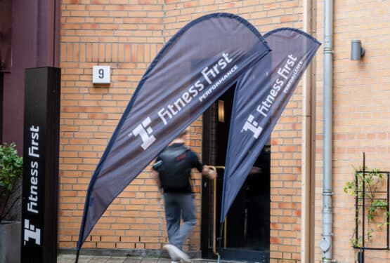 Fitness First Black in den Stadthöfen - Eingang über Bleichenhof