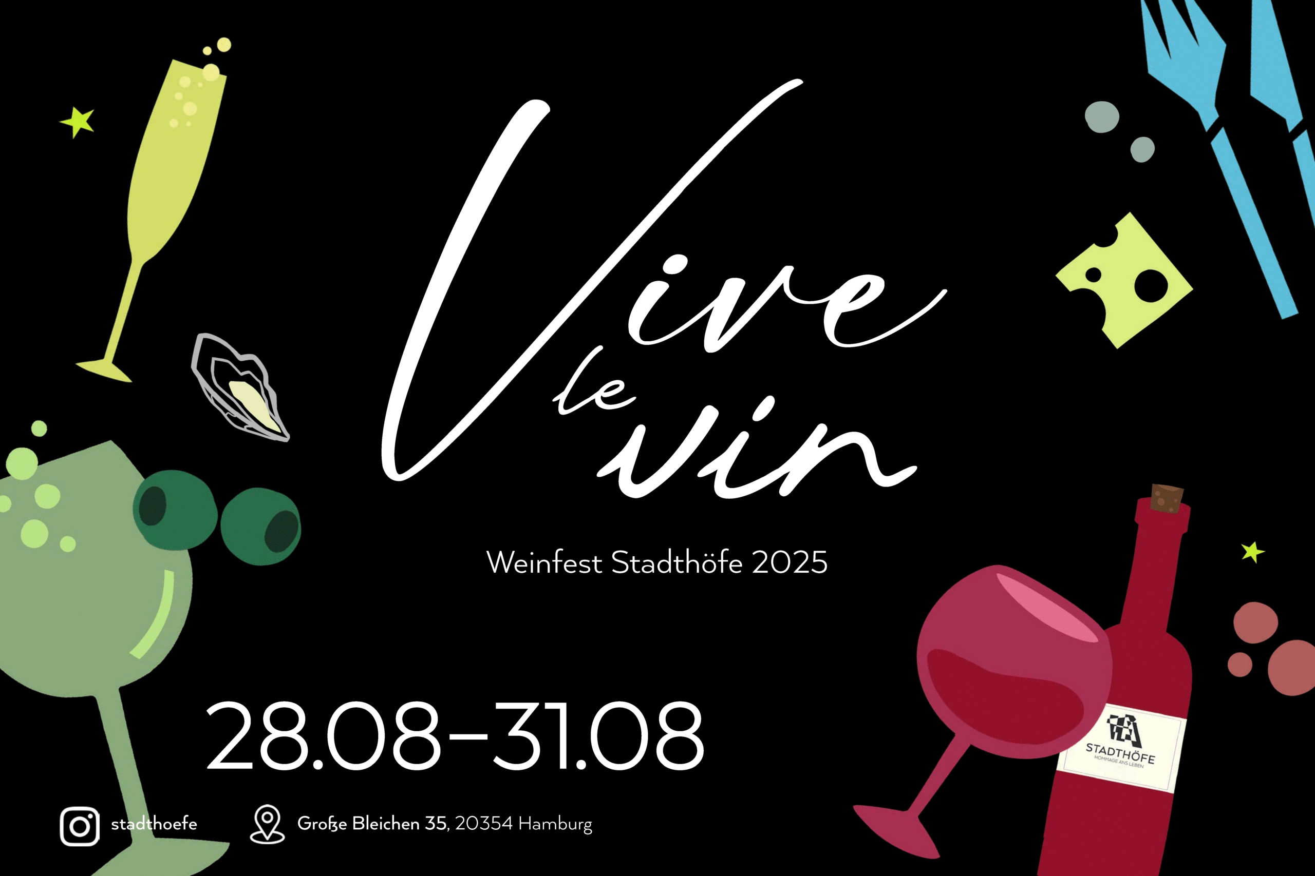 Weinfest Stadthöfe Datum: 28.08.-31.08.2025
